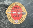 B) IRTP OLD OX CART ALE 12OZ BEER BOTTLE LABEL STANDARD BREWING CO ROCHESTER NY