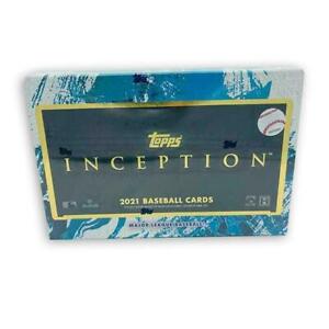 2021 Topps Inception Baseball Hobby Box FACTORY SEALED Free Shipping!