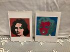 Vtg Andy Warhol Pop Art Cards + Envelopes by Neues Publishing, 2 NIP 1990 & 1993