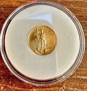 New Listing1996 $5 GOLD EAGLE == US MINT 1 /10 OUNCE UNCIRCULATED GOLD EAGLE