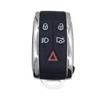 5 Button Intelligent Remote Key Fob Case Cover Shell For Jaguar XF XJ XKR XK XFR