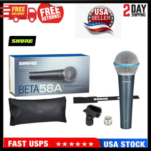 2024 Shure Beta 58A Supercardioid Dynamic Vocal Microphone US Fast Free Shipping