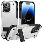 For iPhone X/XR 11 12 13 14 15 Pro Max Multi-colour drop-proof case with stand