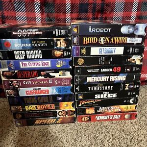 Miscellaneous VHS Lot (22 Movies) Various Genres Titles