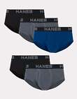 Hanes Ultimate Comfort Flex Fit Men's Briefs with Total Support Pouch, 5-Pack