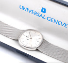 UNIVERSAL GENEVE 842125 Manual silver Dial 1-42 Excellent Vintage / original box