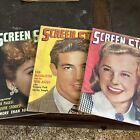 Screen Stars Magazines, Lot Of 3, 1946