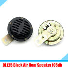 12V Black Housing Auto Car Loud High Tone Horn 380Hz 105dB Speaker DL125 New (For: Mini Cooper)