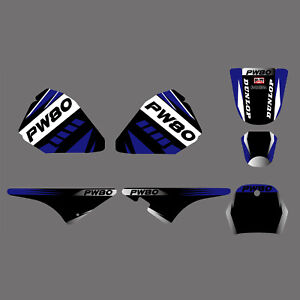 Team Graphics Decals Stickers For Yamaha PW80 PW 80