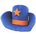 Giant Blue Foam Cowboy Western Novelty Hat