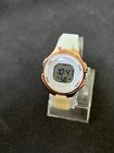 Digital ladies watch white and gold Indiglo, 35 mm case works fantastic