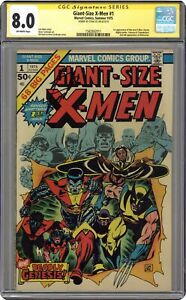 Giant Size X-Men #1 CGC 8.0 SS Stan Lee 1975 1582882011 1st app. Nightcrawler