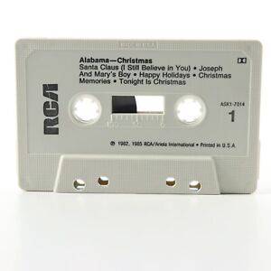 New ListingAlabama - Christmas (Cassette Tape ONLY, 1985, RCA) ASK1-7014