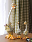Family of Duck Resin Ornaments Creative Children Room Animal  Home Decoration