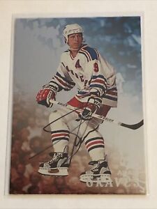 1998-99 In the Game Be A Player - Silver Autographs #91 Adam Graves