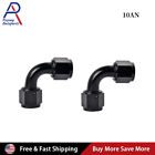 2PCS 10AN Female to 10AN Female 90 Degree Swivel Coupler Union Fitting Adapter
