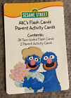 Sesame Street Educational ABC’s Flash Cards.  Sesame Street Characters COMPLETE!