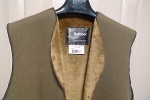 BARBOUR- A55 WARM PILE SNAP IN LINER- MADE @ UK- FOR INTERNATIONAL & BEACON - 40