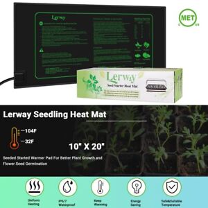 Seedling Heating Mat Plant Germination Seed Starter Warmer Pad Hydroponics 21W