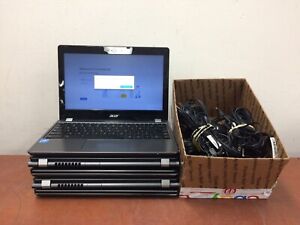 5x Acer Chromebook 11 C740-C4PE Celeron 3205u@1.5GHz 4GB RAM 16GB SSD | C860DS