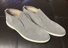 NWOB Peter Millar Excursionist Chukka Boots Mens Size 12 Gray Suede Leather OS
