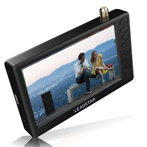 5 Inch Pocket Car TV with Antenna 1500mAh Rechargeable Support USB/TF Card Z3S0