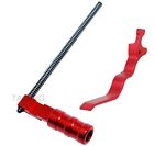 Red Ruger 10/22 Bolt Charging Handle &Extended Magazine Release Lever Combo