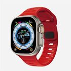 For Apple Watch Series Ultra 2 9 8 7 SE 6 iWatch 49mm Silicone Sport Band Strap