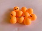 TABLE TENNIS BALLS Orange PING PONG 3-Star Official 10 pack Sports-Shed
