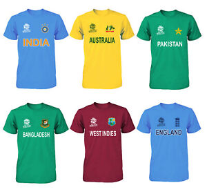 Cricket World Cup 2020 Shirt Fan Supporters T Shirt Cotton All Teams