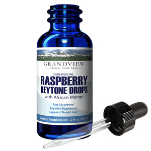 Raspberry Ketone Drops - Grandview Natural Body Care