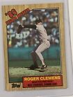 1987 Topps #1 Roger Clemens RB Red Sox