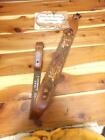 2054 AA&E Deer & Acorn Tooled Suede Lined Leather Rifle Sling 30