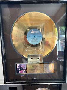 RIAA CERTIFIED SALES AWARD CAMEO WORD UP!  5K copies SALES ATLANTA ARTIST RECORD