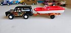Vintage 1977 Tootsietoy Bronco with Speedboat and Trailer NOS