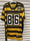 Pittsburgh Steelers Hines Ward Bumble Bee NFL Jersey 80 Seasons Size LARGE
