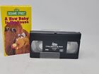 Sesame Street - A New Baby in My House VHS 1996