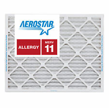 Aerostar 16 3/8x21 1/2x1 MERV 11 Furnace Air Filter, 12 Pack