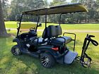 New Listing2020 Eagle golf cart (used) seats 4, black, new batteries 4/2021, up to 25 MPH