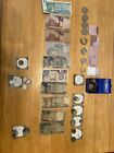 New ListingWorld Coins Lot Of 182 Plus 10 Bills: Europe, South America, Africa, Portugal Et