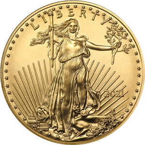 2021 1/2 oz American Gold Eagle Coin (Type 1)