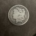 Split Coin Magic . Real Silver Morgan Dollar  Split Coin Trick .🔥