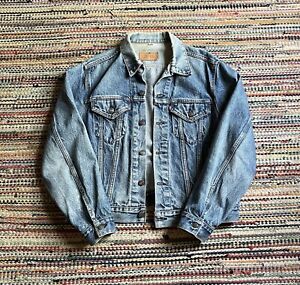 Levi’s Vintage 80’s-90’s Denim Jean Jacket Mens Size Large Made In USA