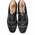 Salvatore Ferragamo Boston Men's Oxford Dress Shoe, Size 13 EE Black