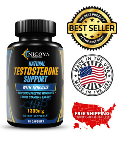 Natural Testosterone Booster - Increase Energy Improve Muscle Strength & Growth