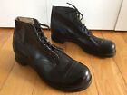 Vintage U.S. Military 1960 Black Leather Men's Chukka no.5880 Boot 12 R