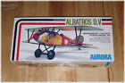 Aurora, Albatros D.V Biplane, WWI German Fighter, 1/48 Scale Model Kit #752