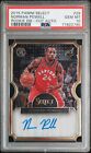 2015 Panini Select Norman Powell Rookie GOLD /60 Die-Cut Auto Card #29 PSA 10