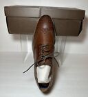 NIB Florsheim Brown Leather Marino Wingtip Oxford Dress Shoes 12 D - 11588-200