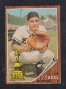 1962 Topps #218 Joe Torre RC Rookie - Atlanta Braves - HOF - 173 - 🔥⚾🔥